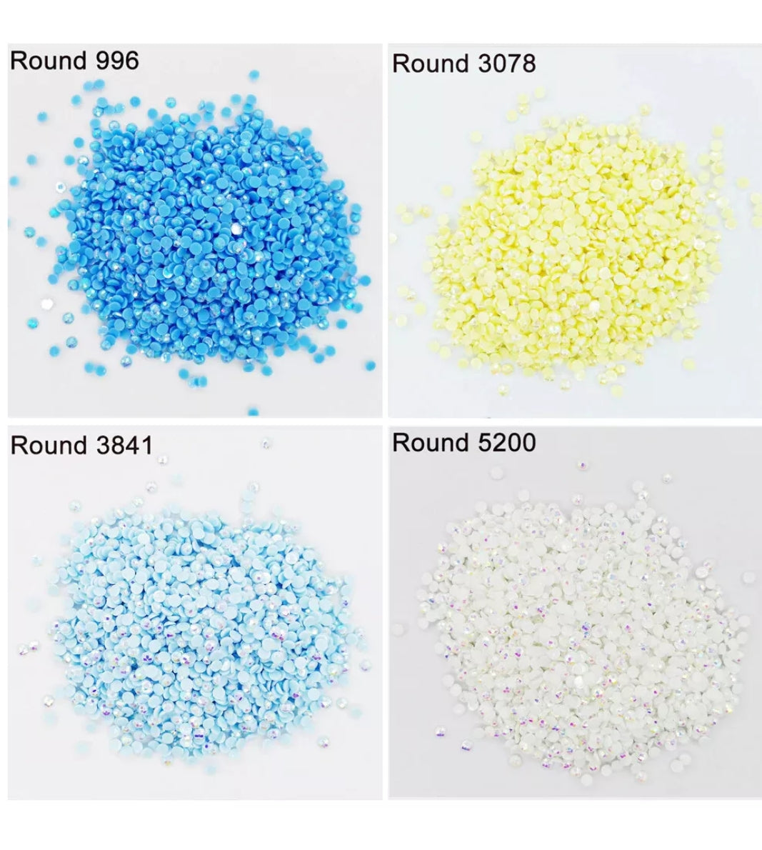 DMC STANDARD DIAMOND ART DRILLS / BEADS - ROUND