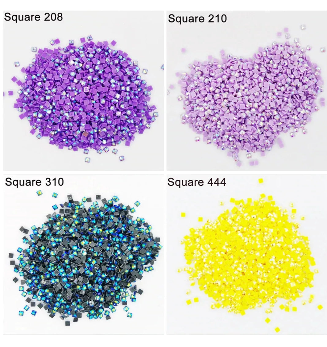 DMC STANDARD DIAMOND ART DRILLS / BEADS - SQUARE