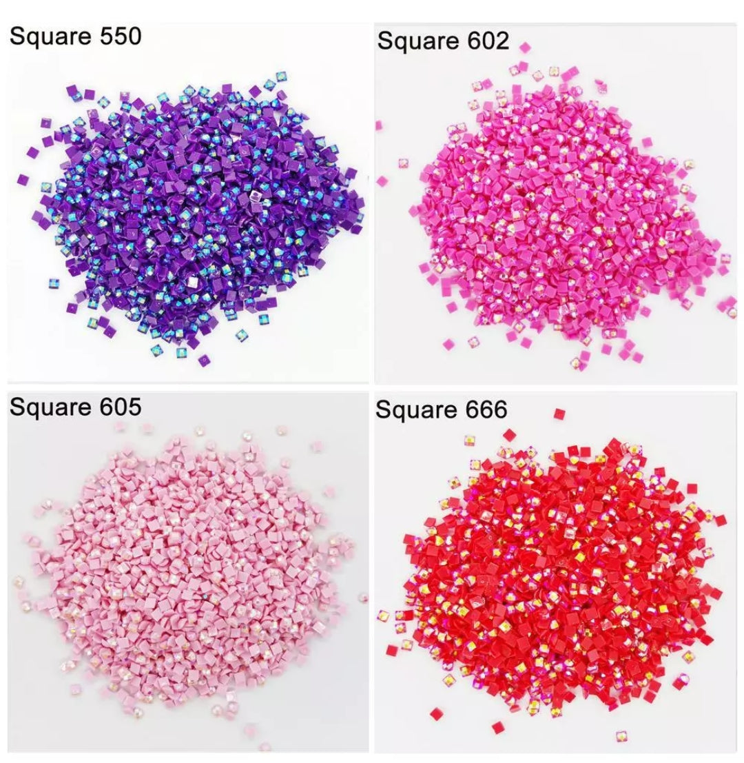 DMC STANDARD DIAMOND ART DRILLS / BEADS - SQUARE